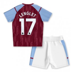 Aston Villa Clement Lenglet #17 Domaci Dres za Dječji 2023-24 Kratak Rukavima (+ kratke hlače)